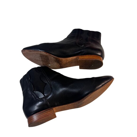 Loeffler Randall Indie Bootie Retail $395 Black Leather 8.5 B - Picture 1 of 6